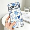 Cartoon Snowflake Bow Funda Phone Cover Case for Google Pixel 10A 6 7 8 Pro 7a 8a 10 9 Pro XL 9a 6a
