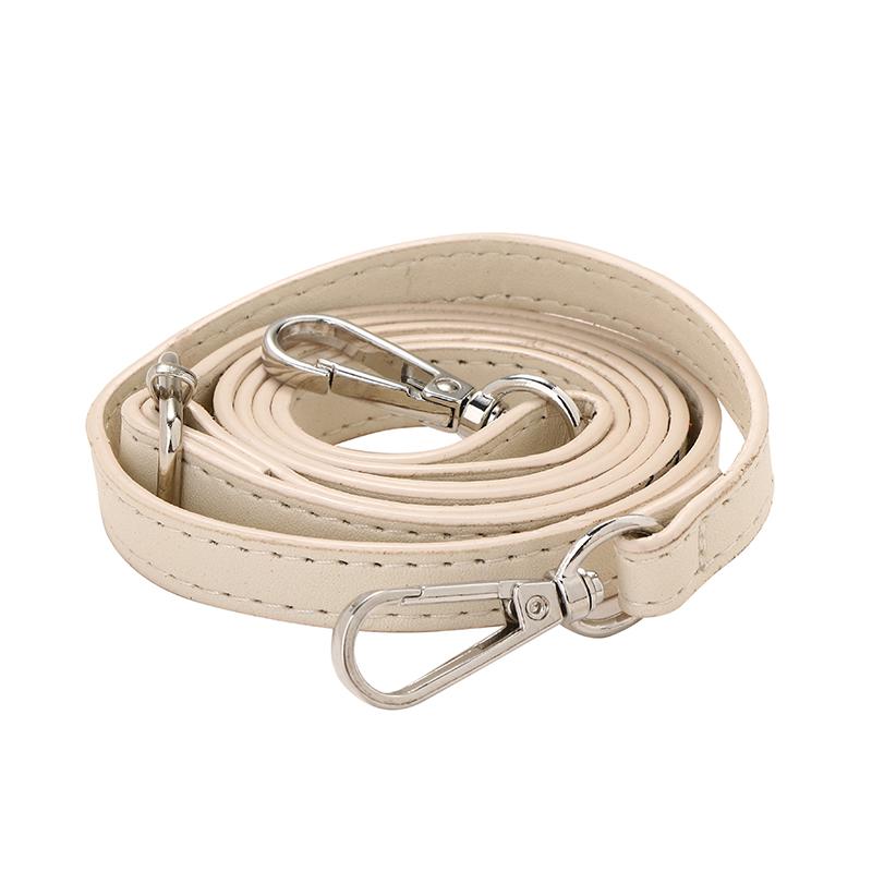 125cm Langer Taschenriemen PU-Leder Schultertaschenriemen 1,2cm Breit Zubehör für Handtaschen Mode PU-Taschenriemen für Umhängetaschen