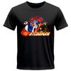 Japan Vintage Gatchaman T-Shirt Battle Of The Planets Druck T-Shirts Unisex Baumwolle Vintage Rundhals Streetwear T-Shirts Kurz