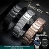 22mm men bracelet For Armani AR2447 AR2448 AR2434 AR2432 2433 2435 Curved end Solid stainless steel watchband Metal watch strap