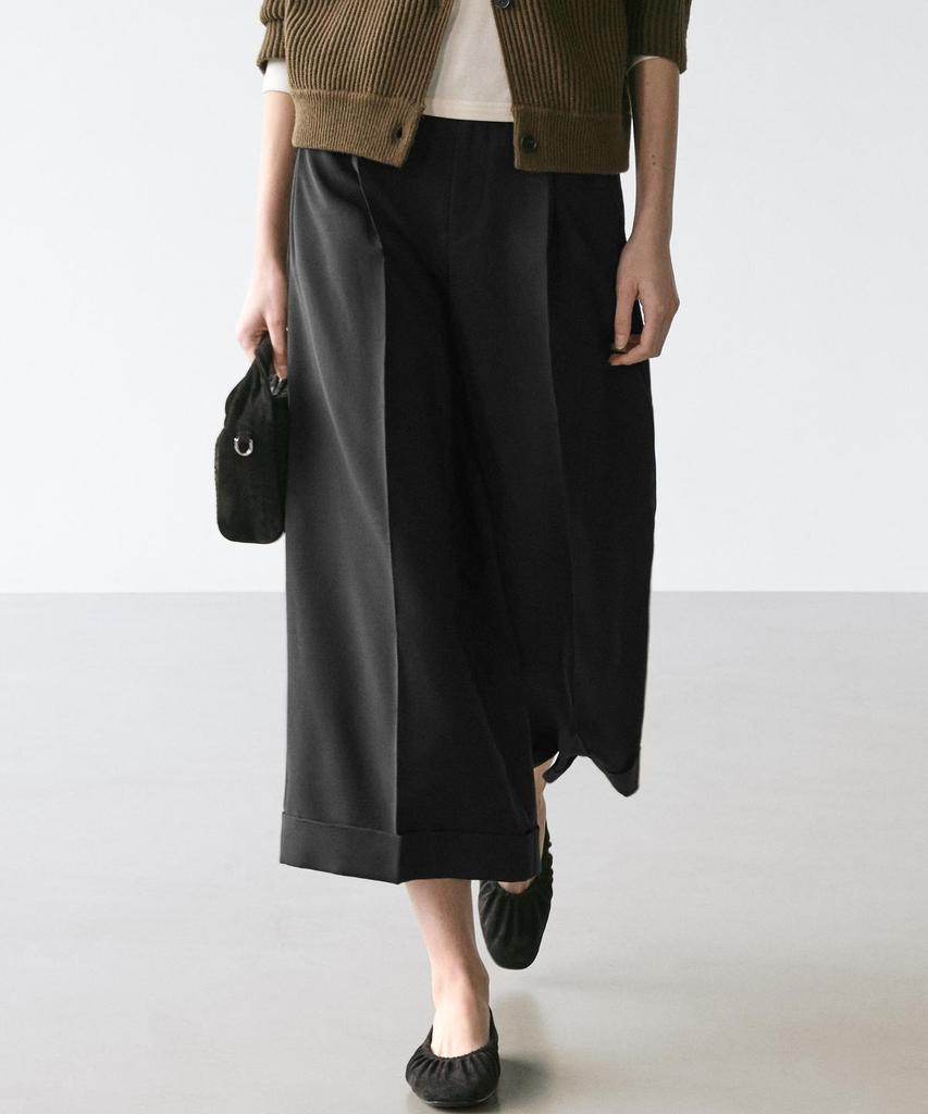 Masimodutti Fluid Pants With Dart Detail