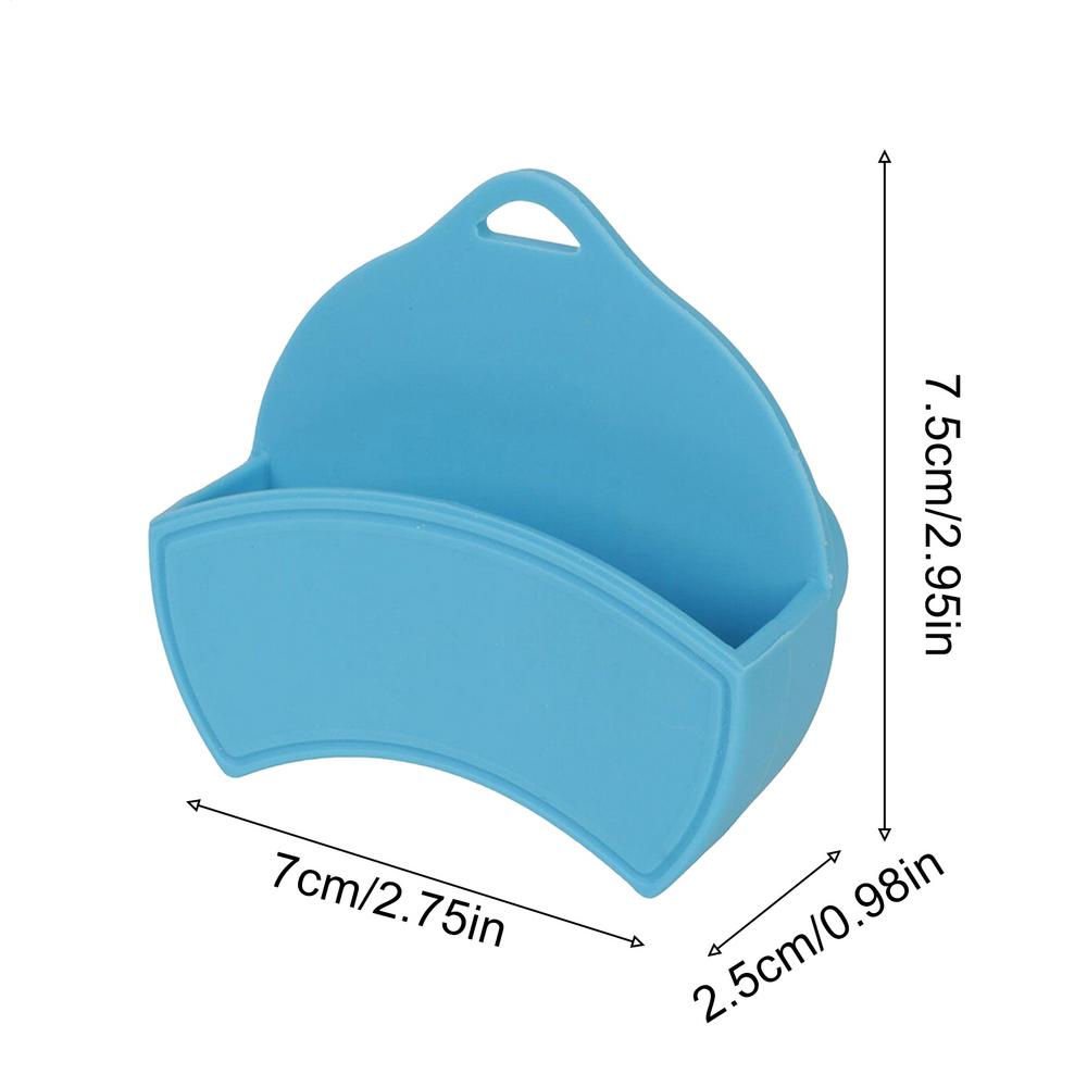 

Car Sun Visor Organizer Magnetic Silicone Belt Clip Truck Visor Organizer For Vent Backpack Chew Can Pouch Women Men Vehicles синий