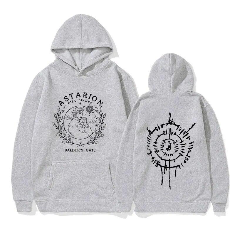 Heißer 2023 Astarion Pullover Hoodie Unisex Casual Mode Langarm Sweatshirts Unisex Lose Fleece Übergroße Hoodies Streetwear