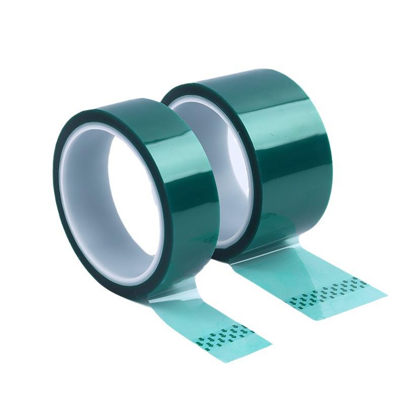Eco-Friendly High-Temperature Silicone Adhesive Tape - Acid/Alkali Resistant, Residue-Free, Insulating, for Electroplating, Painting, and Baking.