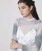 Aiseugadeuneiogongpal Water Wave Print Mesh Top