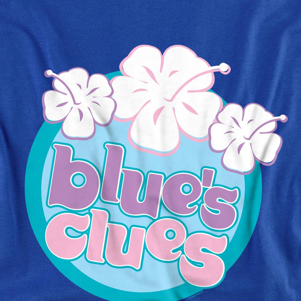 BlueÂ´s Clues Unisex Adult Hawaiian Flowers Sweatshirt