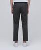 MUSINSA STANDARD Lightweight Relaxed Tapered Hidden Banding Crop Slacks [Gunmetal]