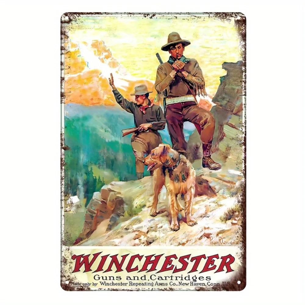 Authentic Vintage Western Cowboy Sign - Retro Cowboy Code Metal Art for Garage/Shop/Man Cave/Home Decor