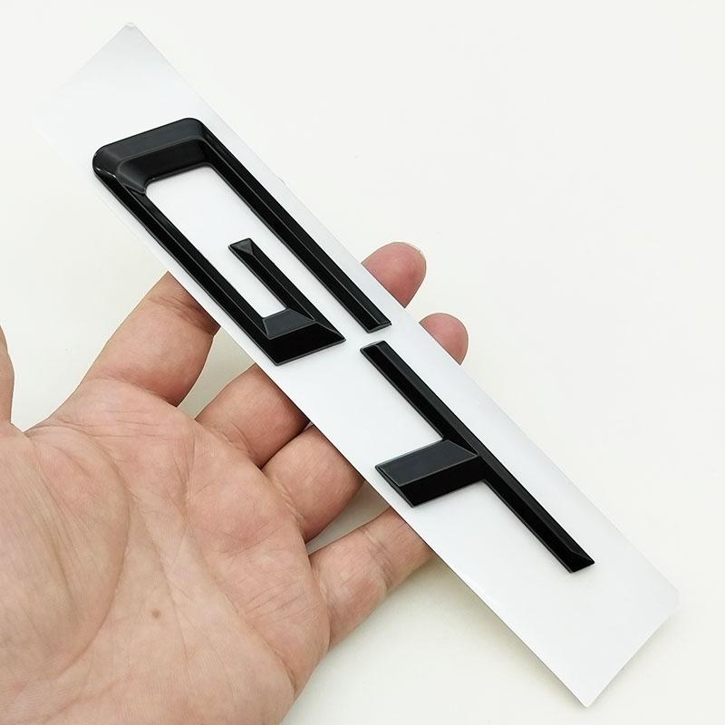 3D ABS Logo GT Emblem Letters Badge Car Rear Trunk Sticker for F34 E36 E39 E46 F07 G32 650 535i 630i 3 5 6 Series GT Accessories