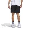 adidas Mid-Rise Striped Straight-Leg Sports Shorts Men Bottoms Black IL1614