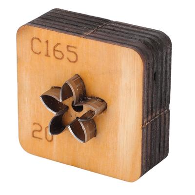 Leather Cutting Die Flower Shaped Metal Leathercraft Cutter Punching Mold Crafting Paper Art Tool