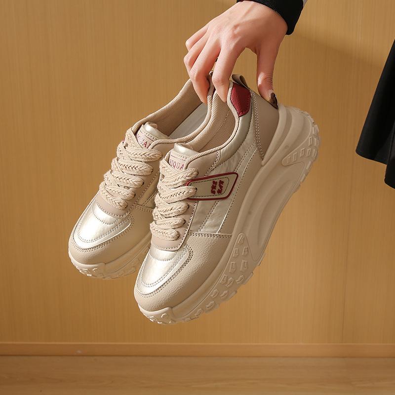 

Little white shoes women s spring new ins female students leisure sports versatile board shoes street shot K 40 хакі