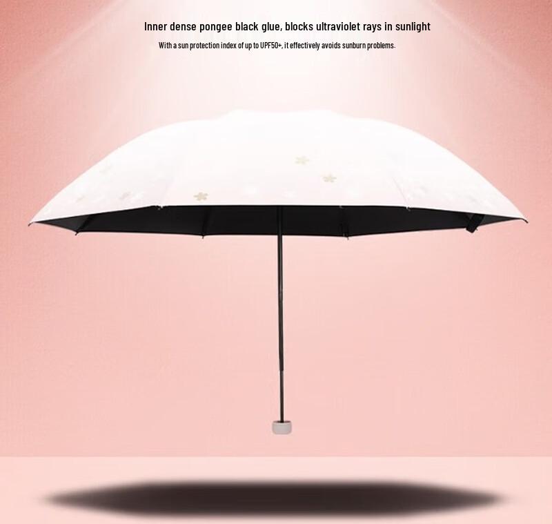 Paradise Anti-UV Three-Fold Sun & Rain Umbrella
