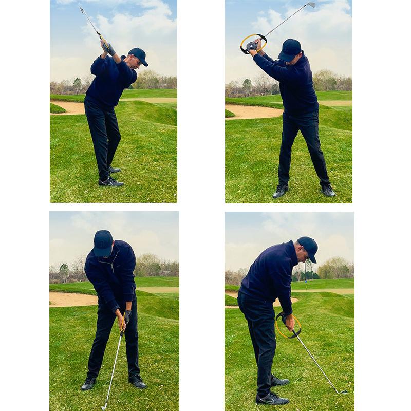 Esercizi Allenatore Swing da Golf Correttore Piani Gesti Correzione Postura Swing da Golf Ausili Durevoli per l'Allenamento dello Swing da Golf