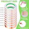 1pcs Length 20M Adhesive Conductive Coppers Foil Tape 3/5/6/8/10/12/15/20/30/50mm Double Sided Conduct Copper Foil Tapes