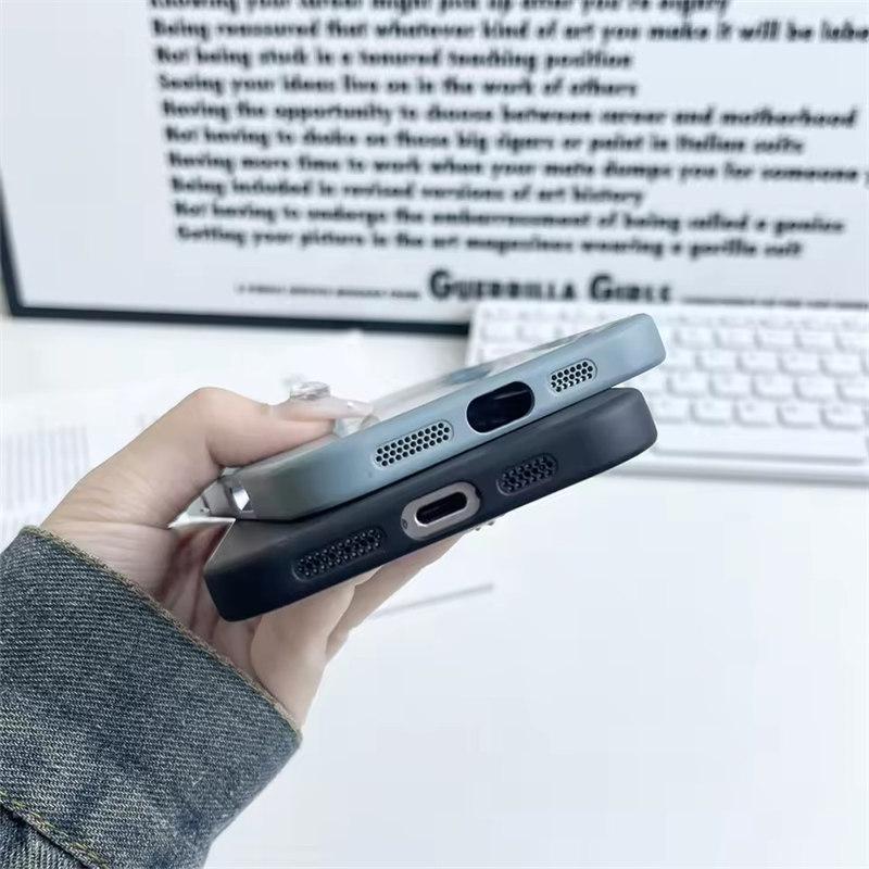 Luxury Skin Touch Scrub PCFor Magsafe Wireless Charging Case For iPhone 16 15 14 13 12 11 Pro Max Plus Magnetic Colorful Cover