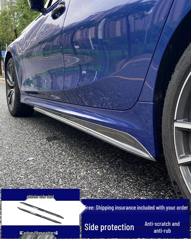 Front Lip & Bumper Kit for 20-25 BMW 3 Series - Black MP