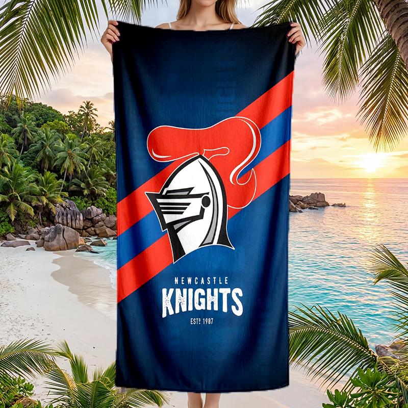 Knights Fashion Beach Towel: Ideal for Summer Adventures Soft, absorbent and quick drying suitable for swimming and bathing