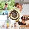 NGE Singing Bowl, Overtone, with Stick and Cushion, Made of 7 Metals from Nepal, Ideal for Yoga and Meditation, Beginners, 8.5cm Diameter