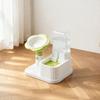 2-in-1 Pet Bowl Adjustable Height Automatic Water Dispenser Cat Water Food Bowl  Cat Feeding