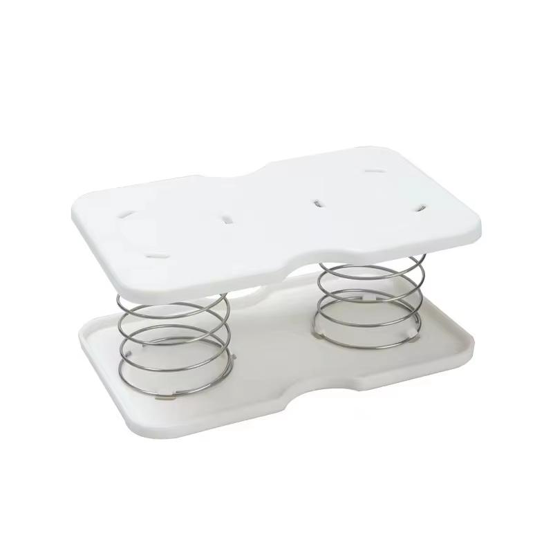 

Подставка для бумажных полотенец с пружинным держателем, подъемная пружина для бумажных полотенец, подходит для дома, кухни, ванной комнаты и т. д. белый