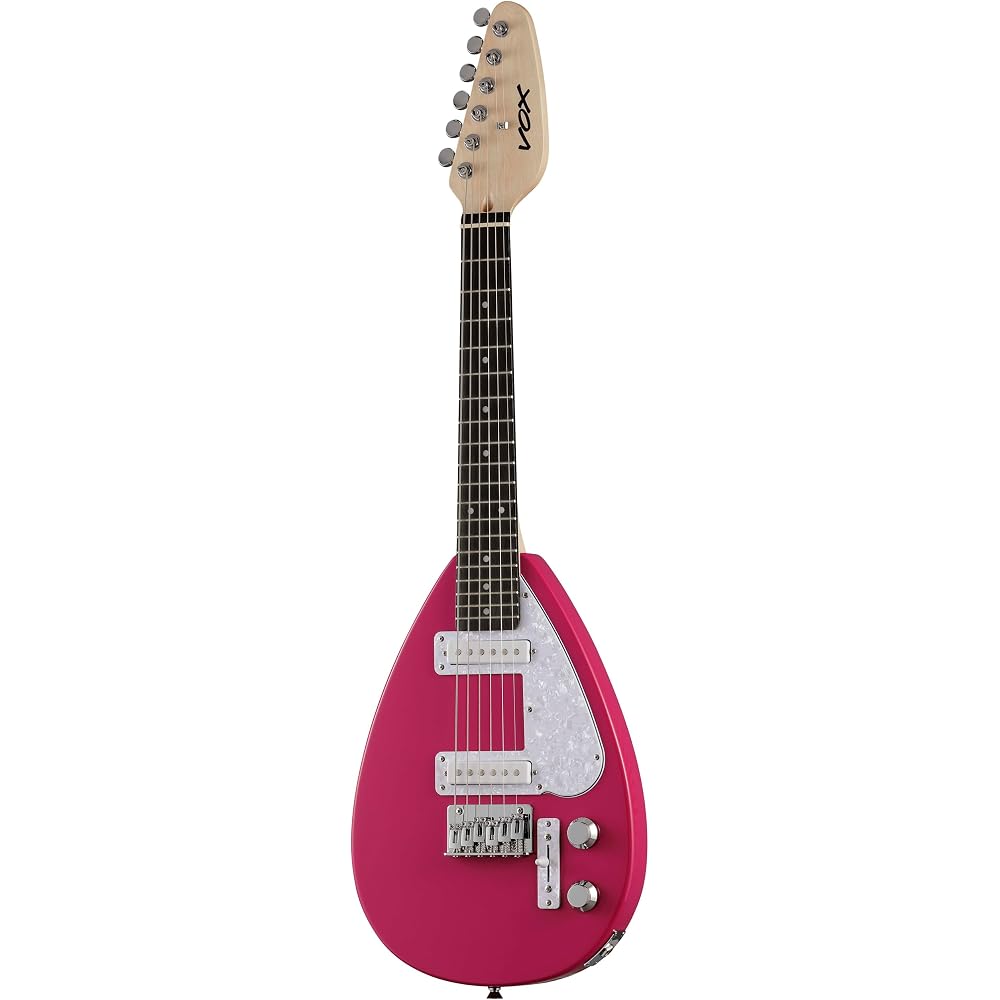 VOX Mark III Mini Short Scale Lightweight Compact Mini Guitar (Loud Red)
