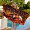 Game D-DoomS E-Eternal Microfiber Printed Beach Towel Mountain Climbing Yoga Beach Swimming Running Absorbent Soft Towel
