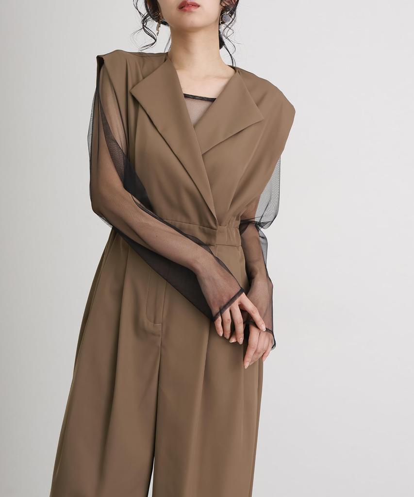 POURVOUS Pants Wedding Party Plus Occasion Formal Korean Slimming Dress All-in-One Dress, Dress, Dress, Size, Dress, Petite, Figure-Flatting, Dress,