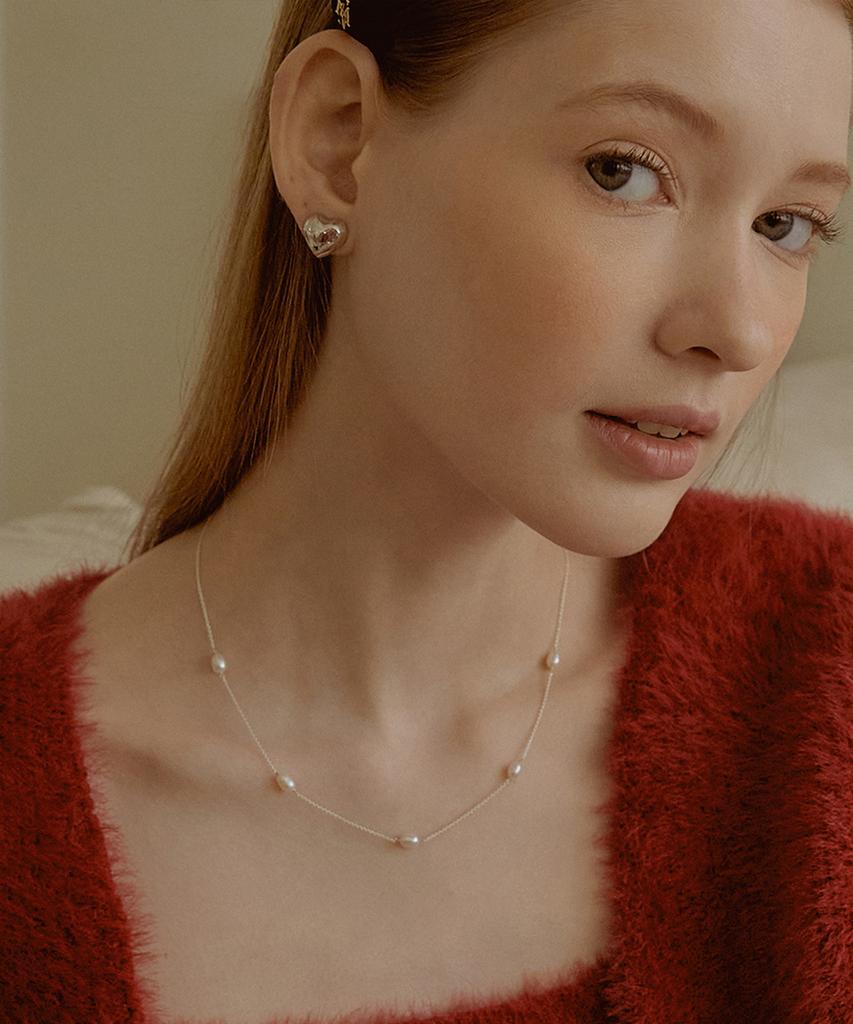 Tatiana Dot Fresh Water Pearl Necklace Nz2080