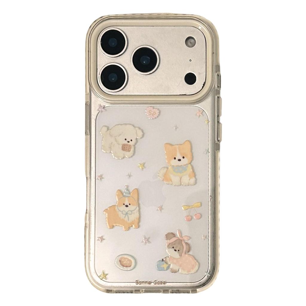 Cute Puppy Phone Case for iPhone 16, iPhone 17, and iPhone 17 Pro Max