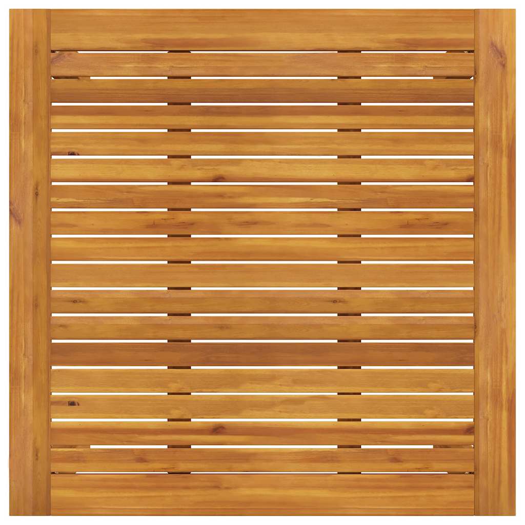 vidaXL Gartentisch 85x85x74 cm Massivholz Akazie