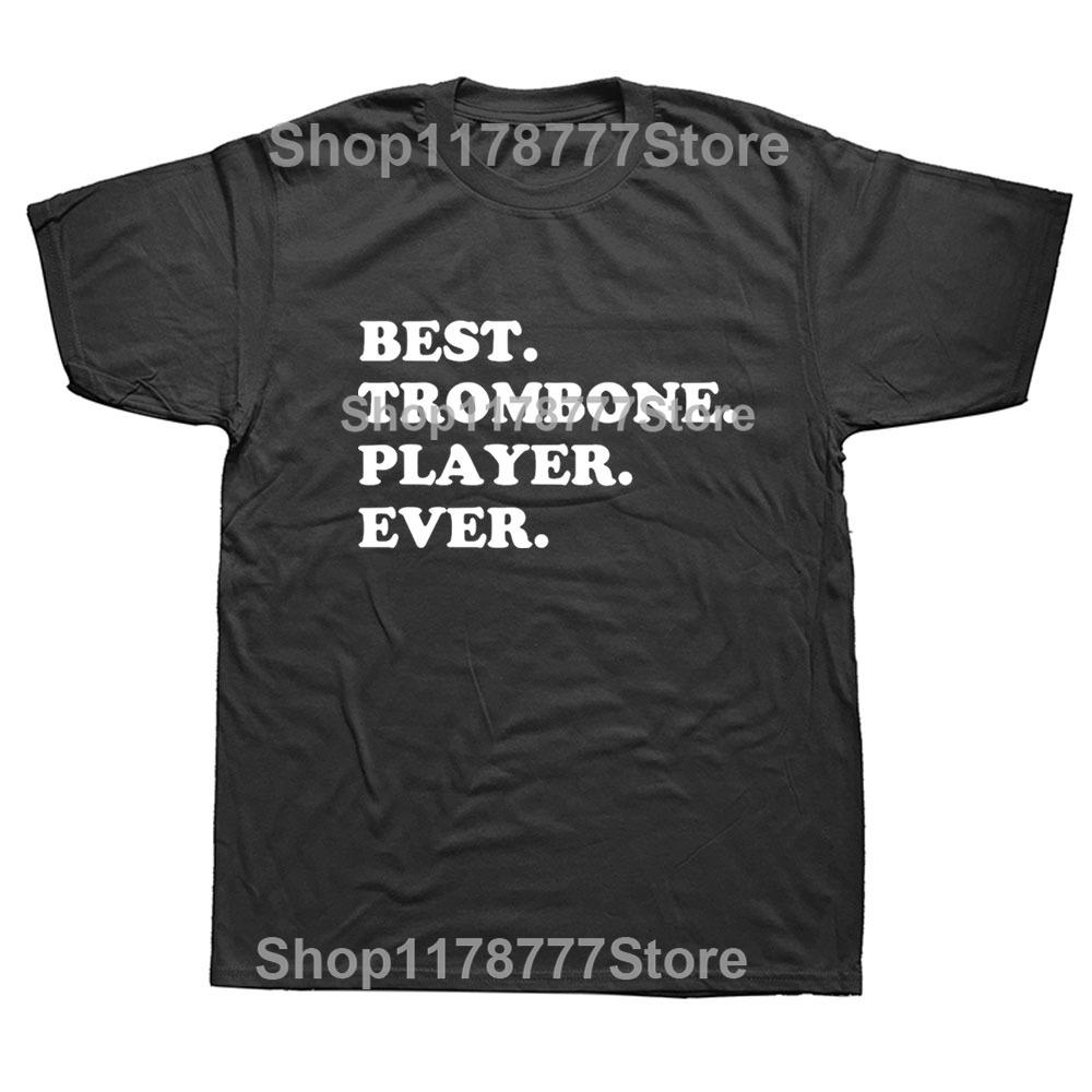 Trombonist Funny Definition T Shirts Graphic Streetwear Short Sleeve Trombone Jazz Harajuku Oversized Tshirt Mens Clothing