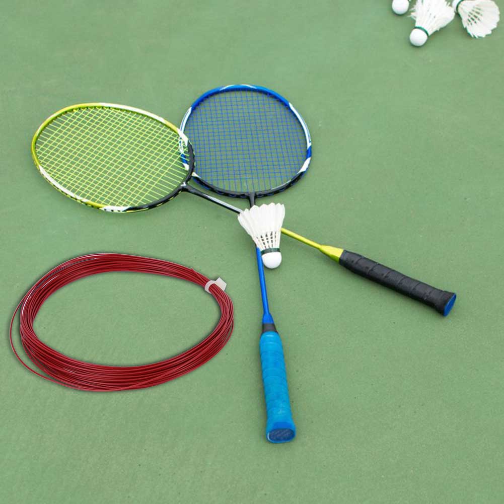2 pcs Durable 10m High Flexibility Badminton String Line Training Racket Racquet Lines