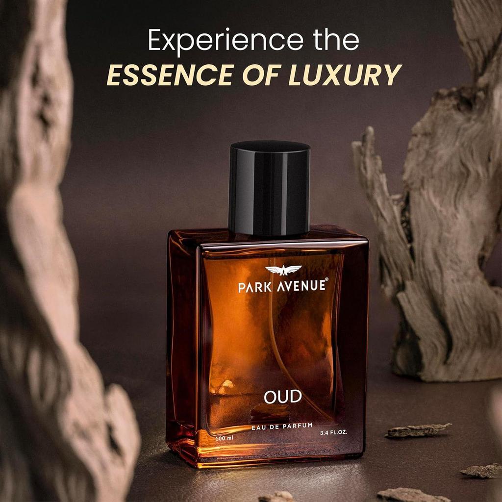 Park Avenue Oud, Eau De Parfum Liquide Homme, 100ml | Spray Parfum Longue Durée Pour Homme