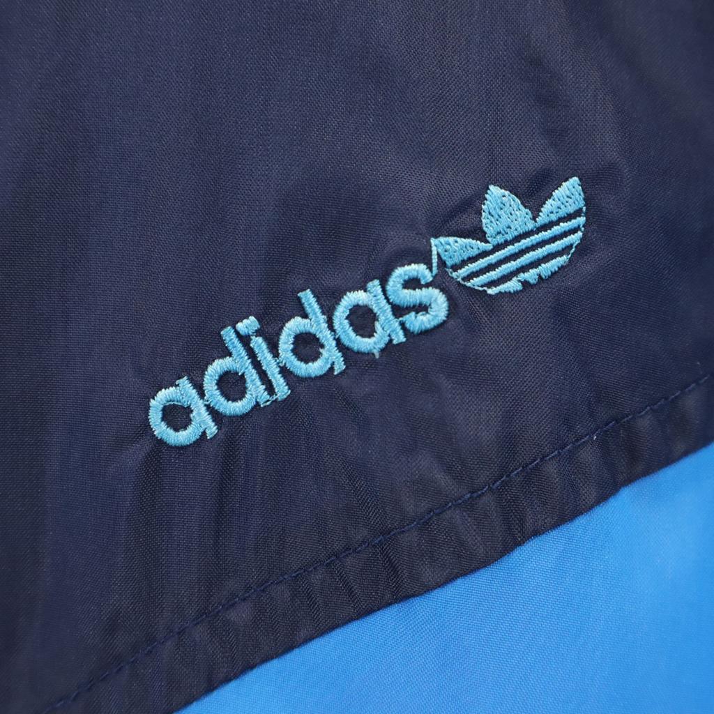 adidas 80s vintage Nylon jacket L Navy Men's Used