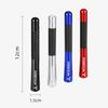 12cm Short Stubby Mast Carbon Fiber Radio Antenna For Mitsubishi asx lancer outlander pajero Accessories Car Styling