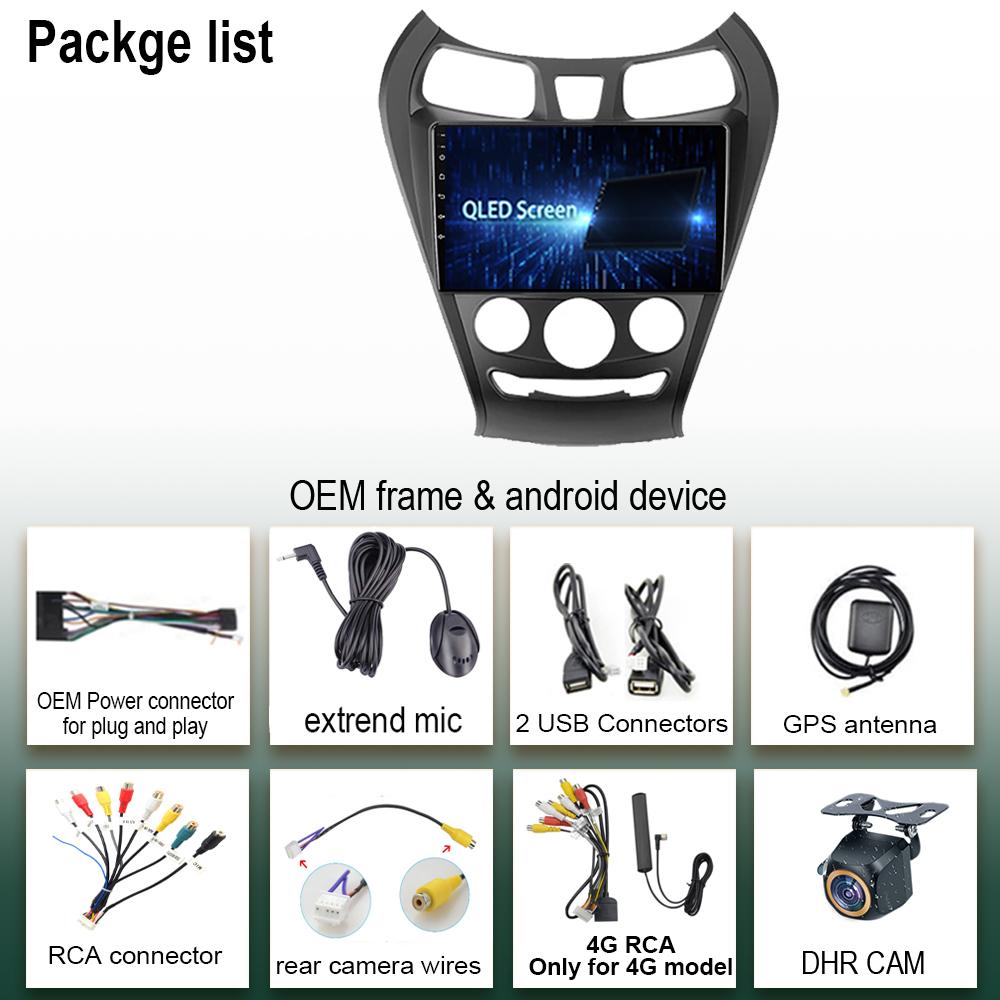 Android 14 For Hyundai Eon 2012 2013 2014 -2019 Navigation Stereo Car Radio Multimedia Player Wifi HDR QLED Screen NO 2din DVD