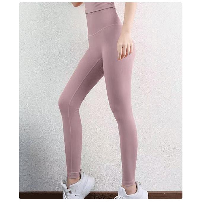 Naked Sports Tight Fit High Waisted Compression Pants One-Piece Seamless Fitness Outerwear Yoga Pants For Women