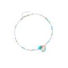 Beaded Necklace Shell Pendant Necklace Clavicle Chain Necklace Office Neck Jewelry Alloy Texture Perfect for Daily Party