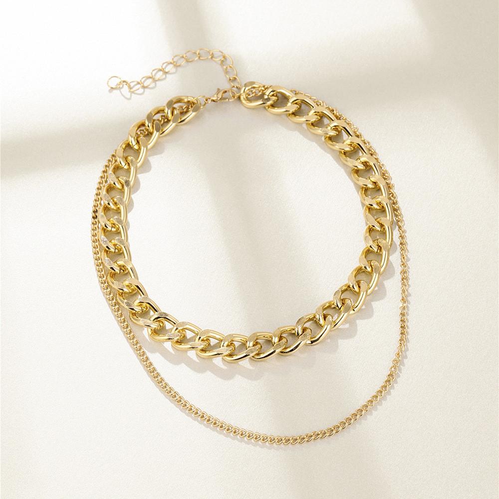 Trendy Layered Necklace For Women Featuring Metal Alloy And Elegant Design Perfect For Gifts And Special Occasions