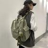 Rucksäcke Damen Koreanischer Stil Harajuku Multifunktion Reise Große Kapazität Rucksack Retro Uni Wasserdichte Tasche Studenten Preppy