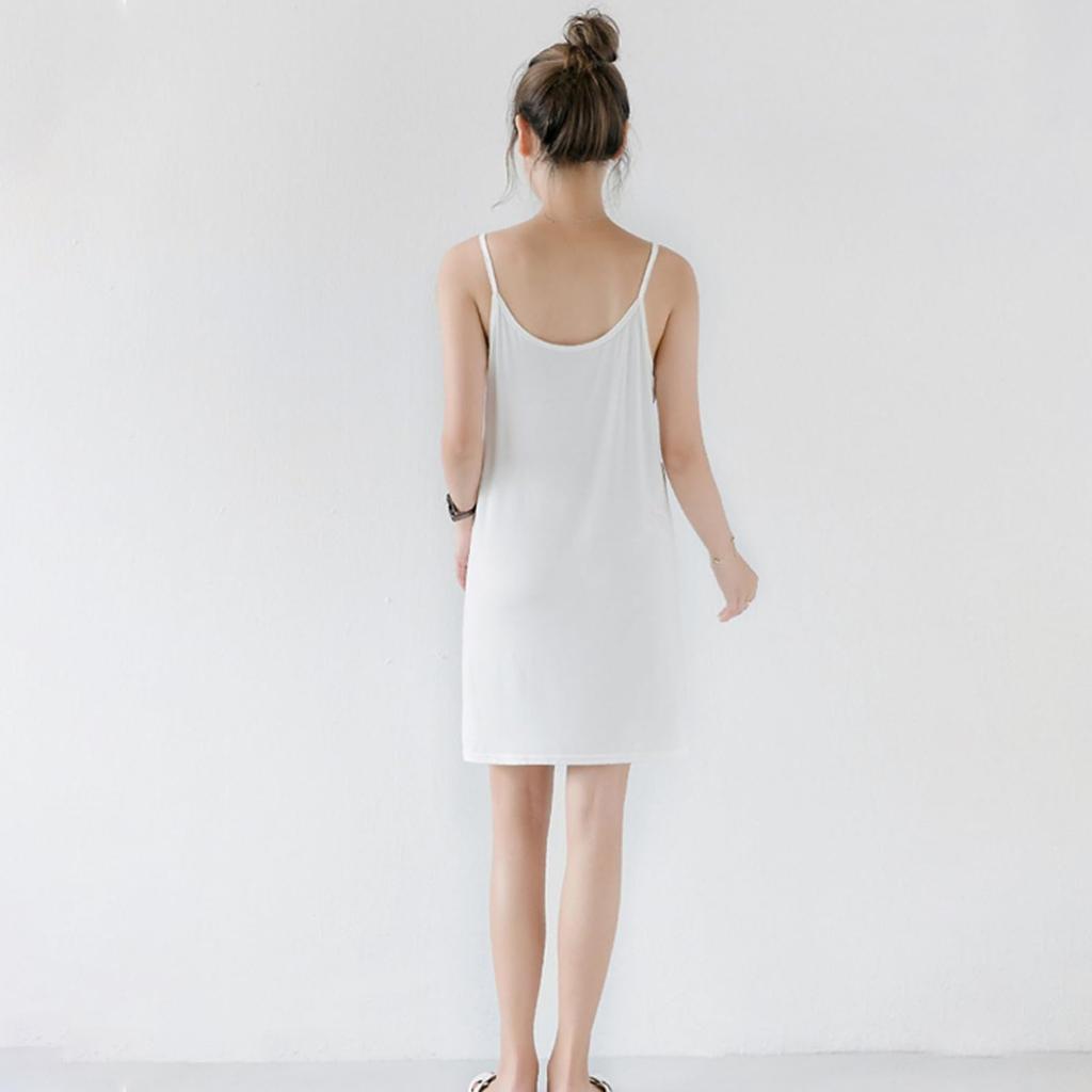 Moerstar Modal Camisole Tank Loose Solid Comfortable Relaxed All 4 Colors Women's Petticoat, Loungewear, Slip, Pajamas, Dress, Loungewear, Top,