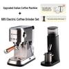 Cross Semi-Auto Espresso Machine - 19 Bar, Home/Office Compatible, Steam Milk Frother