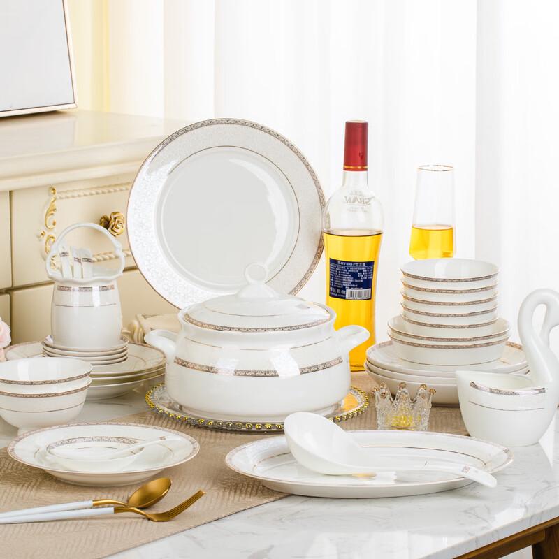 JANLA Europeisk Lätt Lyx Keramisk Servis Set