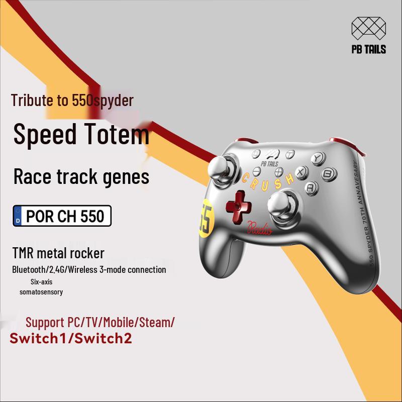 

PB TAILS CRUSH Wireless Game Controller with TMR Hall Joysticks