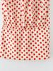 Spring 2026 European & American Style Women's Polka Dot Strapless Dress