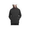Adidas Martial Series Hooded Zip-Up Long Sleeve Waterproof Windproof Breathable Jacket Men Jackets Black JI8696