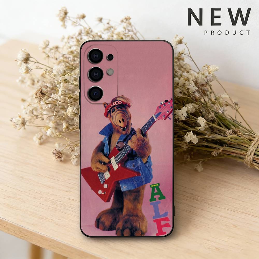 TV A-ALF  Phone Case For Samsung S26,25,24,23,22,21,20,30,Ultra,Plus,Fe,Lite Black Shell