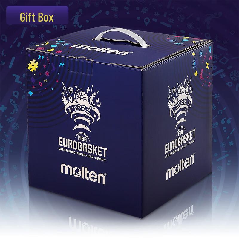 Molten EuroBasket Offizieller Spiel-Lederbasketball