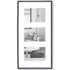 Photo Frame - Gallery - Multi-view - Plastic - Black - 3 Photos 10x15 Cm